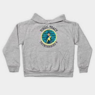 Virgil Tracy Thunderbirds 2 Original TV Series Kids Hoodie